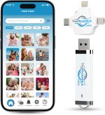 ThePhotoStick® Omni 64GB Photo Backup for iPhone, Android and Computers - Image 3