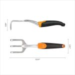 Fiskars Ergo Garden Cultivator, Hand Tool for Digging, Aerating & Weeding - Image 4