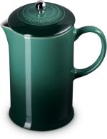 Le Creuset Stoneware French Press, 34 oz., Artichaut - Image 2