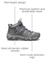 KEEN Women's Headout Mid Height Waterproof All Terrain Hiking Boot - Image 4