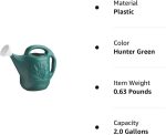 Root & Vessel 30301 Watering Can, 2-Gallon, Hunter Green - Image 6
