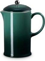 Le Creuset Stoneware French Press, 34 oz., Artichaut - Image 4