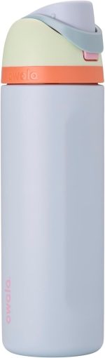 Owala FreeSip Stainless Steel Water Bottle 24 oz Beach House - Image 2