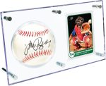 Ultra Pro Collectors Clear Ball & Card Flip Display - Image 5