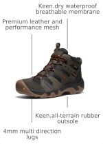 KEEN Men's Headout Mid Height Waterproof All Terrain - Image 4