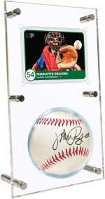 Ultra Pro Collectors Clear Ball & Card Flip Display - Image 3