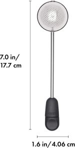 OXO BREW Twisting Ball Tea Infuser - Image 3