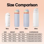 Owala FreeSip Stainless Steel Water Bottle 24 oz Beach House - Image 6
