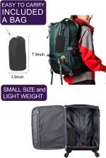 Lomon Women Waterproof Lightweight Rain Jacket Active Outdoor Hooded Raincoat - Image 5