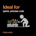 Fiskars 6" Non-Stick Pruning Snips, Resin-Resistant Garden Scissors - Image 8