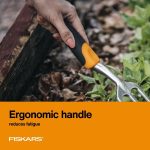 Fiskars Ergo Garden Cultivator, Hand Tool for Digging, Aerating & Weeding - Image 8
