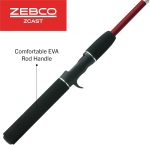 Zebco Z-Cast Casting Fishing Rod, - Image 4