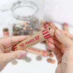 L LIKED 100 PCS Preformed Coin Wrappers Rolls-Pennies - Image 8