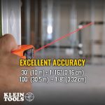 Klein Tools Laser Distance Measure, Measures in Feet, Inches, Meters - Image 5
