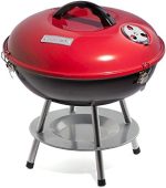 Cuisinart Charcoal Grill, Portable Tabletop Design, Locking Lid, 14" - Image 2