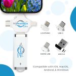 ThePhotoStick® Omni 64GB Photo Backup for iPhone, Android and Computers - Image 10
