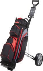 KVV 2-Wheel Aluminum Frame Golf Push Cart… - Image 3