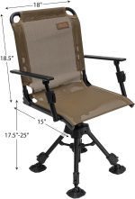 ALPS OutdoorZ Stealth Hunter Blind Chair - Image 4