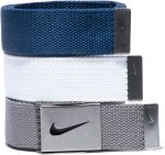 Nike Men's 3 Pack Web Belt - Image 2