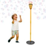 Maxx Bubbles Tiki Torch Bubbler - Bubble Machine - for Kids, Teens - Image 2