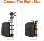 Amazon Basics 60-inch Lightweight DSLR Tripod with Bag, Black - Image 7