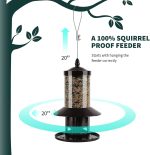Squirrel-Proof Bird Feeder for Outdoor Hanging Wild Bird Seeds. - Image 9
