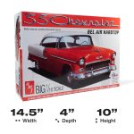 AMT 1955 Chevy Bel Air Hardtop 1:16 Scale Model Kit - Image 6