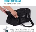 Sherpa Original Deluxe Travel Pet Carrier, Airline Approved - Black, Large - Image 4