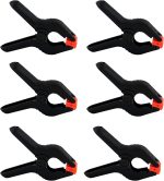 Heavy Duty Muslin Clamps 4 1/2 inch 6 Pack - Image 2