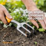 Fiskars Ergo Garden Cultivator, Hand Tool for Digging, Aerating & Weeding - Image 7