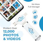 ThePhotoStick® Omni 32GB Photo Backup for iPhone, Android and Computers - Image 8