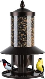 Squirrel-Proof Bird Feeder for Outdoor Hanging Wild Bird Seeds. - Image 2