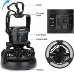 Odoland Portable LED Camping Lantern with Ceiling Fan - Hurricane Emergency - Image 5