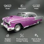AMT 1955 Chevy Bel Air Hardtop 1:16 Scale Model Kit - Image 3