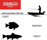 Zebco Z-Cast Casting Fishing Rod, - Image 5