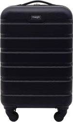 Wrangler 20" Hardside Spinner Carry-On Luggage, Black - Image 2