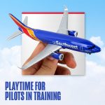 Daron Southwest Airlines Die-Cast Model Airplane Toy - Image 8