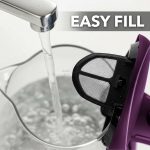 OVENTE 1.5L Glass Electric Kettle Water Boiler, Purple KG83P - Image 6