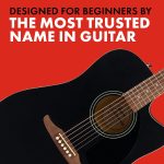 Fender California Debut Redondo CE Series Beginner Acoustic Guitar, Black - Image 5