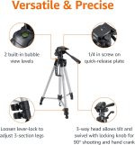Amazon Basics 60-inch Lightweight DSLR Tripod with Bag, Black - Image 3
