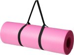 Amazon Basics Extra Thick Exercise Yoga Mat with Carrying Strap - Image 2