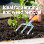 Fiskars Ergo Garden Cultivator, Hand Tool for Digging, Aerating & Weeding - Image 6
