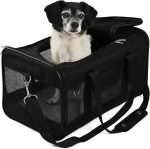 Sherpa Original Deluxe Travel Pet Carrier, Airline Approved - Black, Large - Image 2