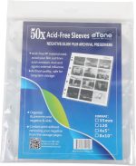 50x eTone Archival Storage Sheets 120 Negative Page Preservers (50x120) - Image 3