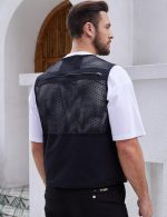 Gihuo Men's Fishing Safari Vest with Pockets for Summer Travel - Image 3