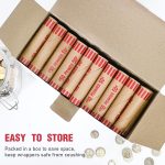 L LIKED 100 PCS Preformed Coin Wrappers Rolls-Pennies - Image 6