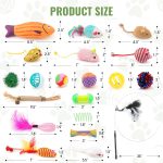 Fashion's Talk Cat Toys Variety Pack for Kitty 20 Pieces - Image 7