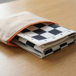 Foldable Soft Fabric Chess Set (White & Black, 20" X 20") - Image 9