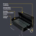 Charbroil Portable Convective 1-Burner Propane Gas Grill - 465133010 - Image 7