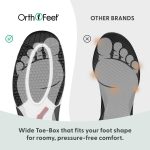 Orthofeet Women's Orthopedic Coral Stretch Knit Walking Sneaker - Image 7